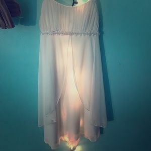 Formal White Dress. By City Triangles...